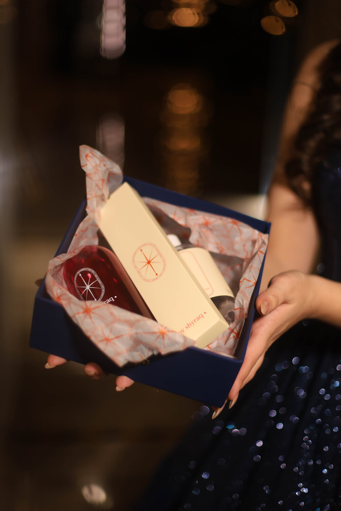 Limited edition box MyShyraq × ChocoFlowers