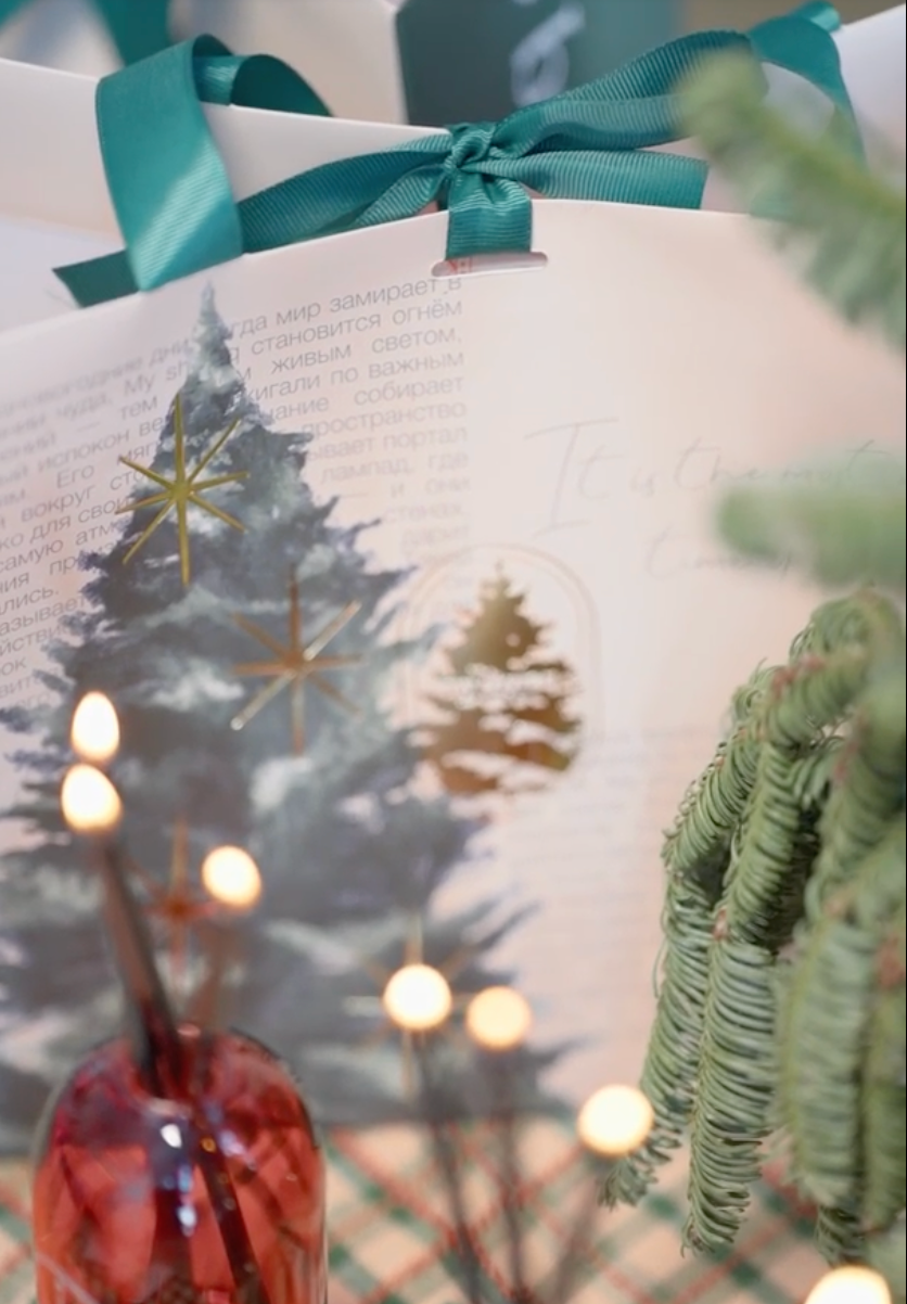 Подарочный пакет My Shyraq новогодний